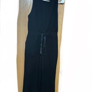Black Sleeveless Jumpsuit